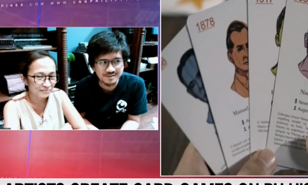 Artists create card games on PH history, culture