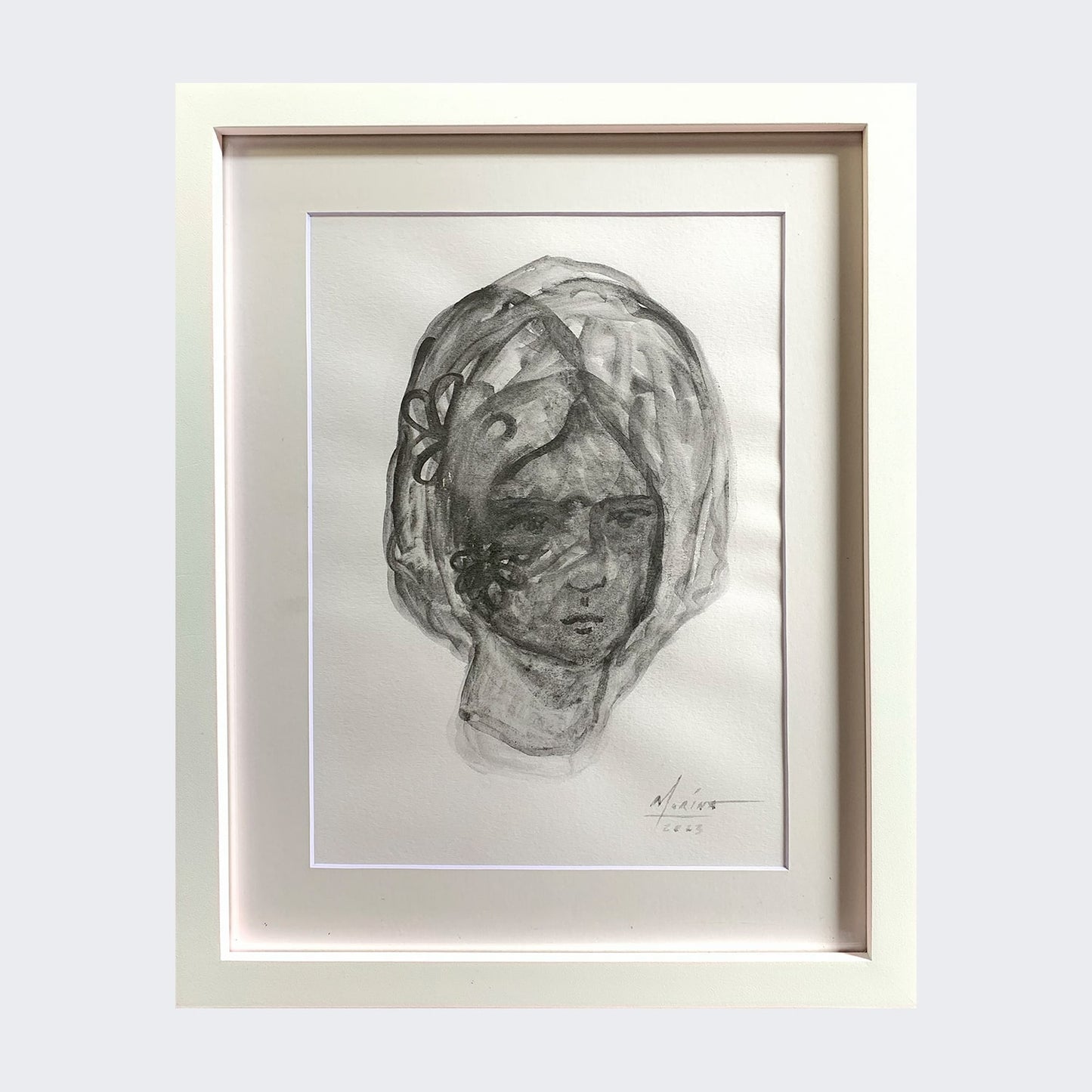 "Draw me a face no.007" by Marina Cruz