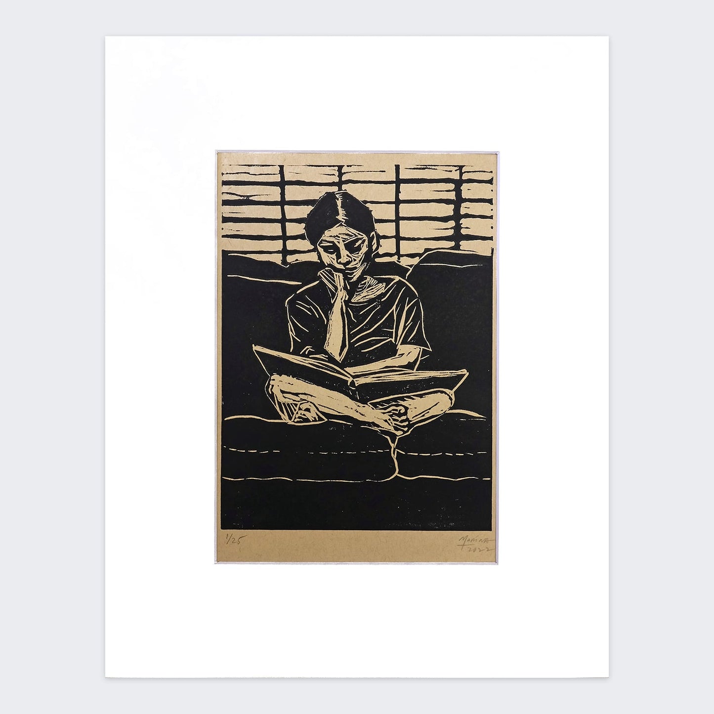Marina Cruz Set of Five Linoprints
