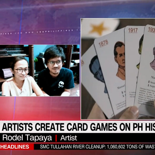Artists create card games on PH history, culture