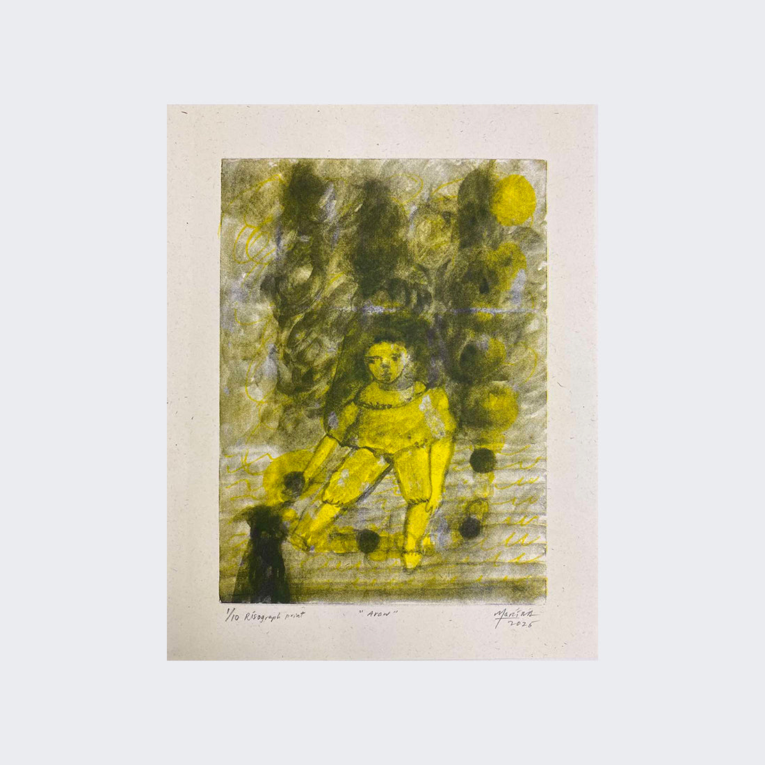 Araw by Marina Cruz (Risograph Print Edition of 10)